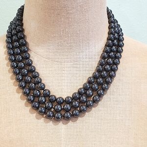 Three-strand necklace